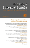 Critique internationale, no 83